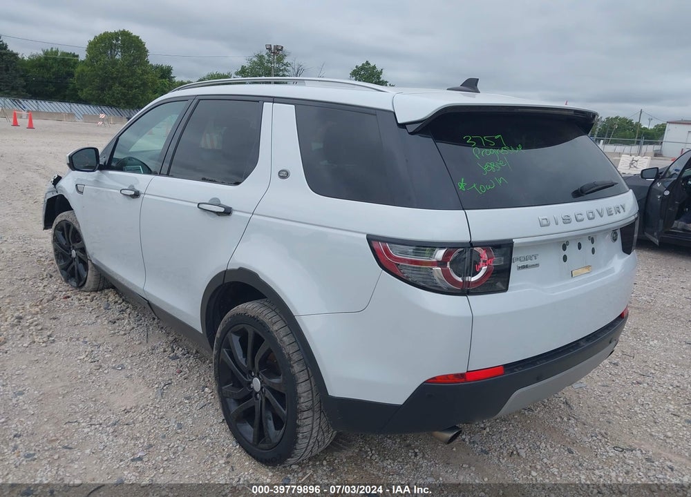 2016 LAND ROVER DISCOVERY SPORT HSE LUX VIN: SALCT2BG3GH626799