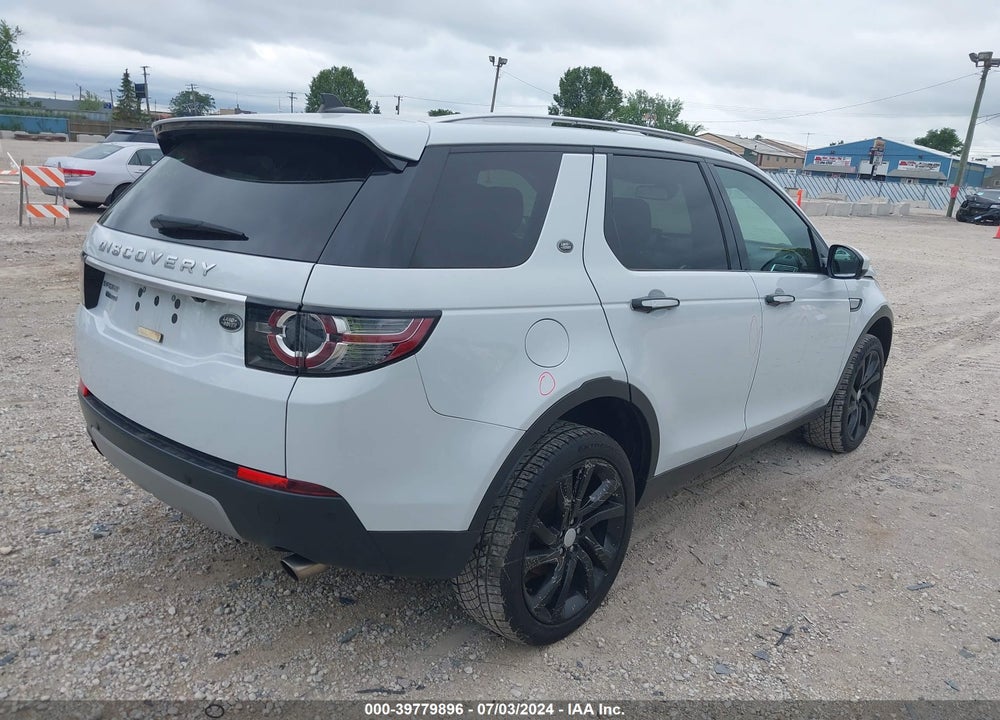 2016 LAND ROVER DISCOVERY SPORT HSE LUX VIN: SALCT2BG3GH626799
