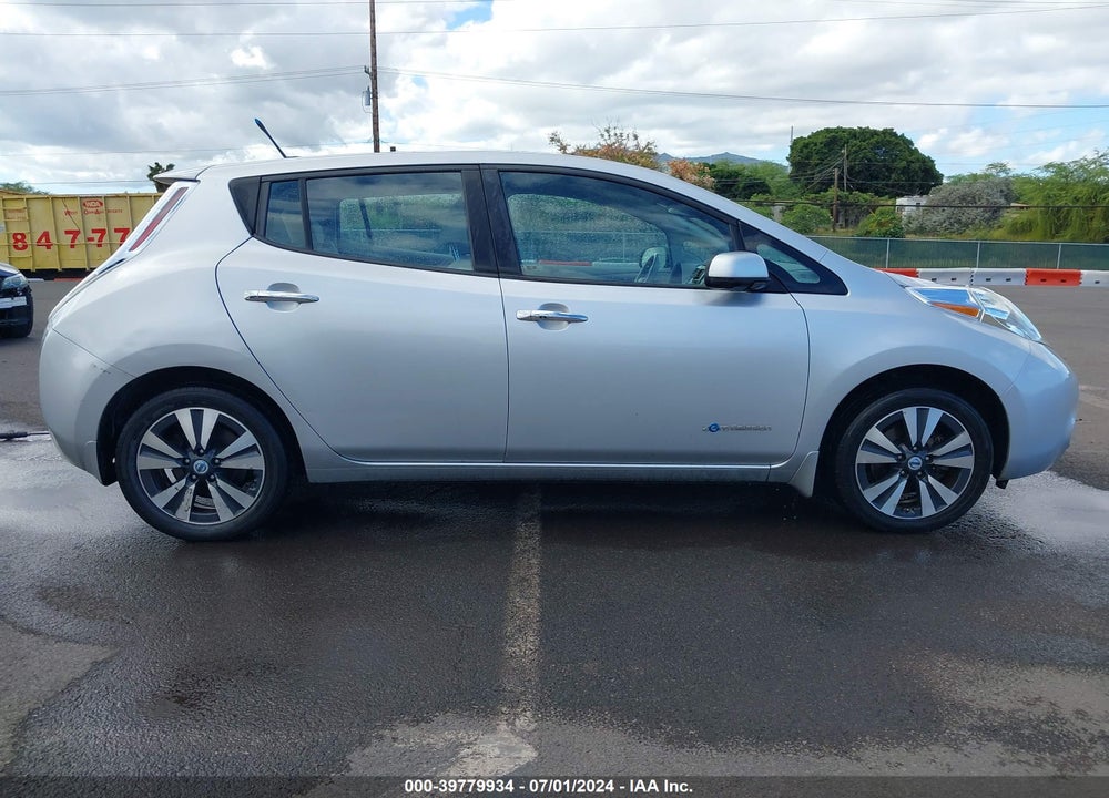 2014 NISSAN LEAF SV VIN: 1N4AZ0CP6EC338677