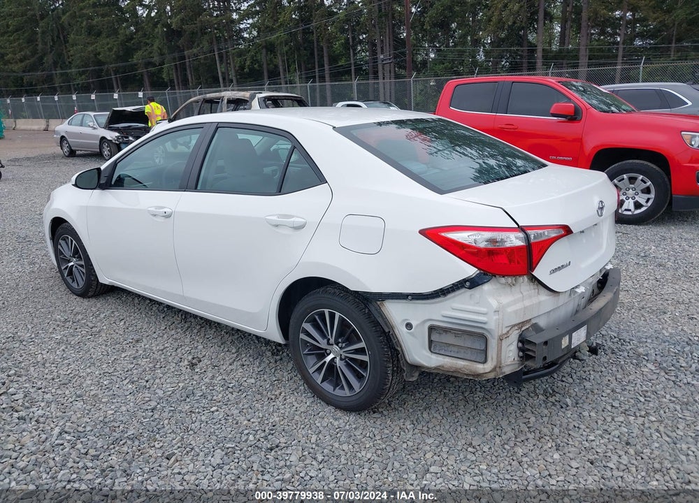 2016 TOYOTA COROLLA LE PLUS VIN: 5YFBURHE5GP376694