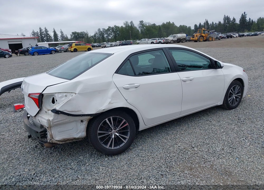2016 TOYOTA COROLLA LE PLUS VIN: 5YFBURHE5GP376694