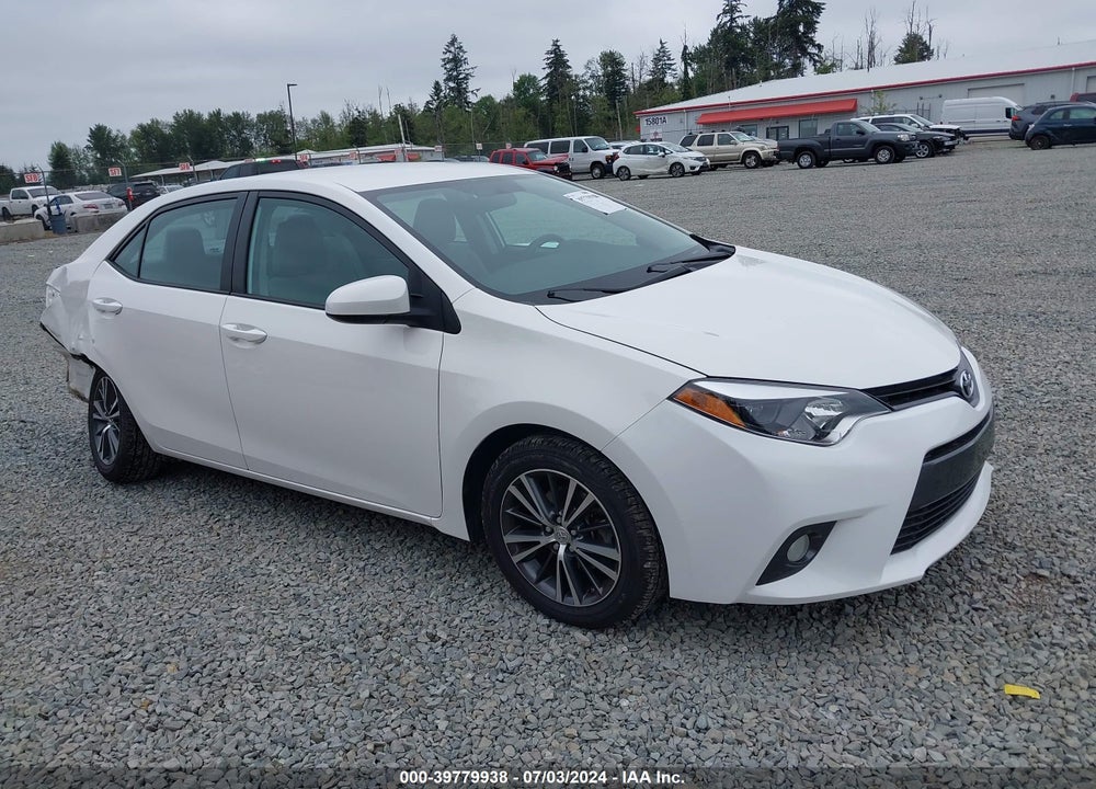 2016 TOYOTA COROLLA LE PLUS VIN: 5YFBURHE5GP376694
