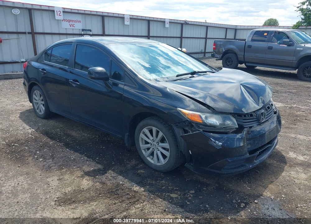 2012 HONDA CIVIC EX VIN: 2HGFB2F86CH594902