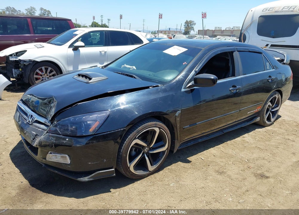2007 HONDA ACCORD 2.4 EX VIN: 1HGCM56827A029517