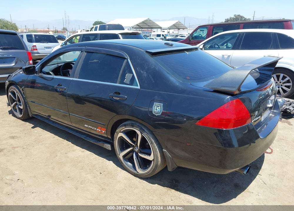 2007 HONDA ACCORD 2.4 EX VIN: 1HGCM56827A029517