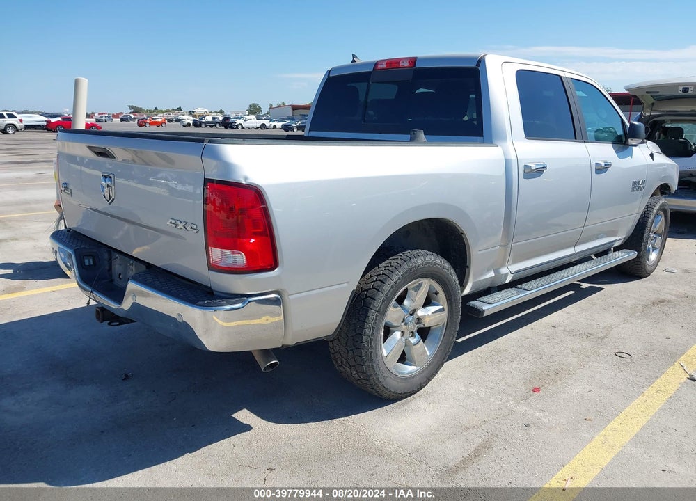 2018 RAM 1500 BIG HORN 4X4 5'7 BOX VIN: 1C6RR7LG6JS141117