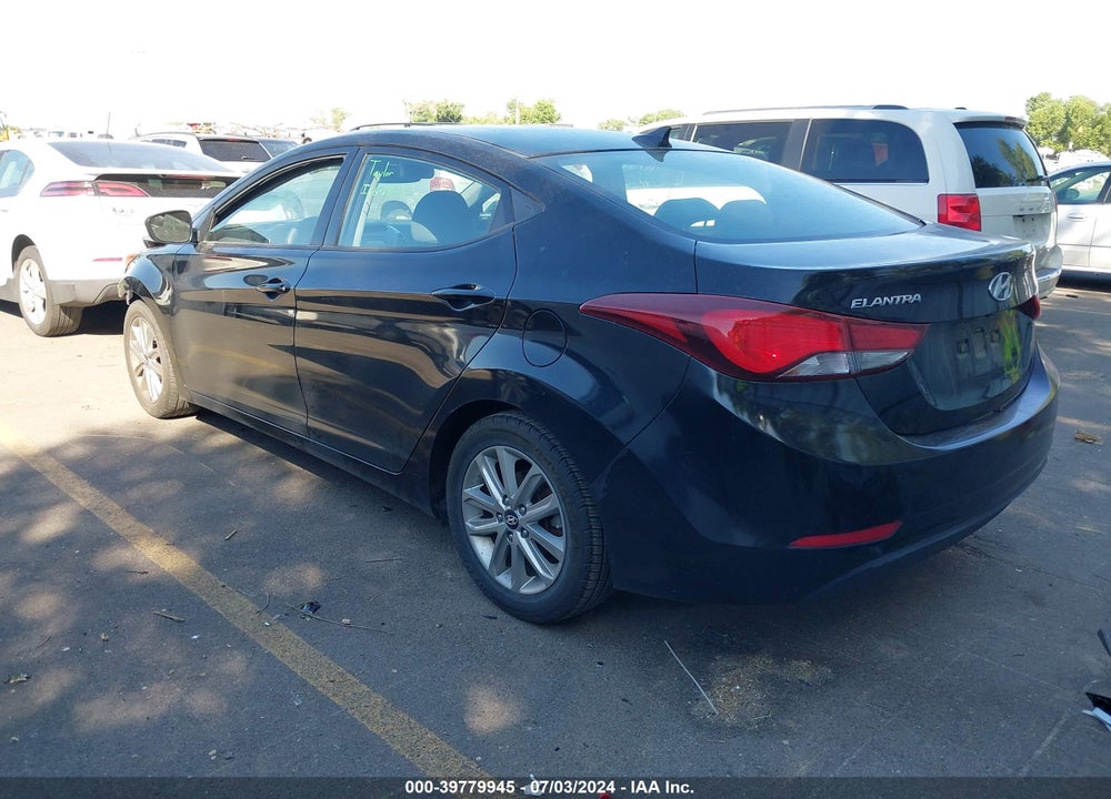 2015 HYUNDAI ELANTRA SE VIN: KMHDH4AE1FU310201