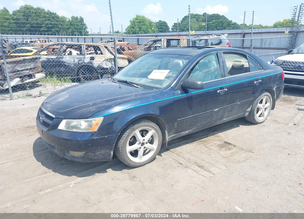 2006 HYUNDAI SONATA GLS V6/LX V6 VIN: 5NPEU46F16H041262