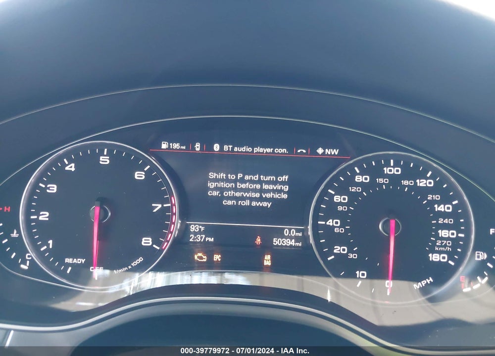 2017 AUDI A6 2.0T PREMIUM VIN: WAUD8AFC9HN129223