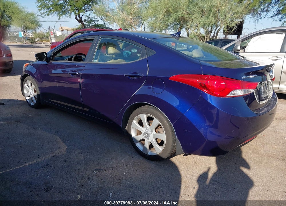 2013 HYUNDAI ELANTRA LIMITED VIN: 5NPDH4AE1DH203757