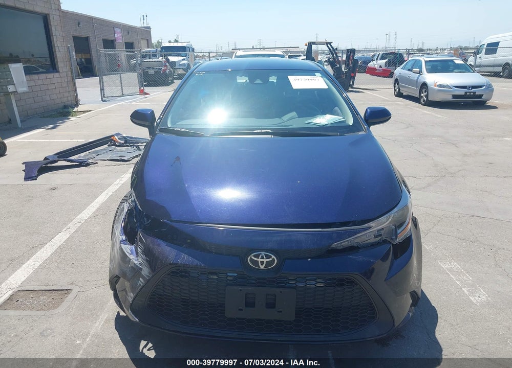 2021 TOYOTA COROLLA LE VIN: JTDVPMAE5MJ166307