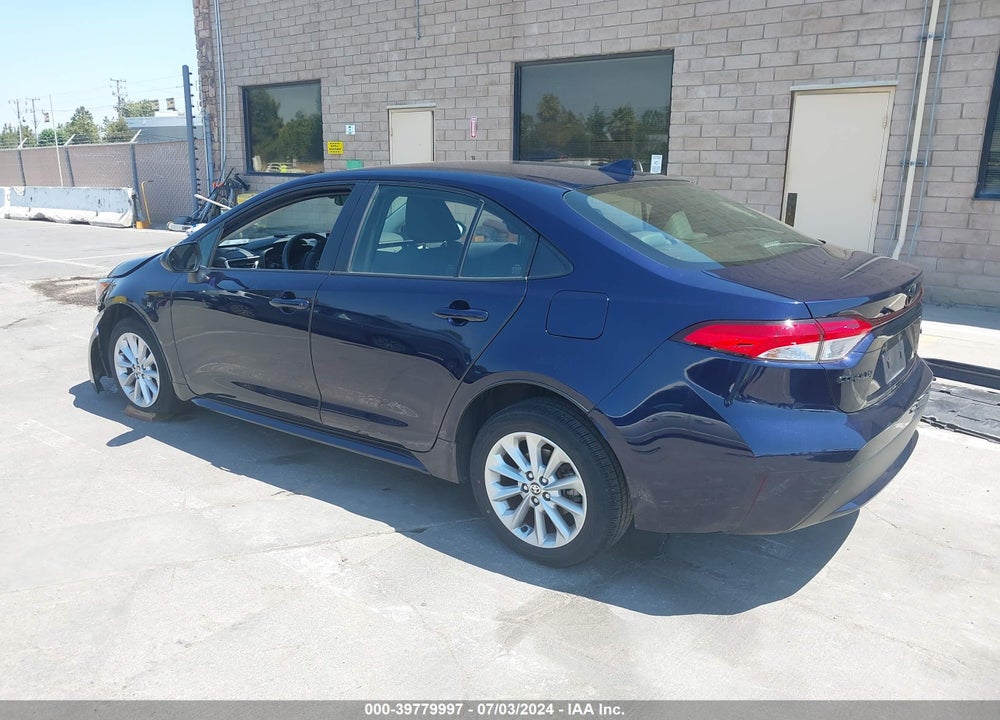 2021 TOYOTA COROLLA LE VIN: JTDVPMAE5MJ166307