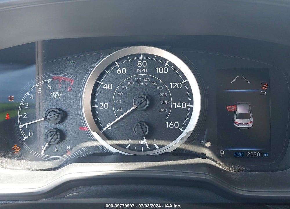 2021 TOYOTA COROLLA LE VIN: JTDVPMAE5MJ166307
