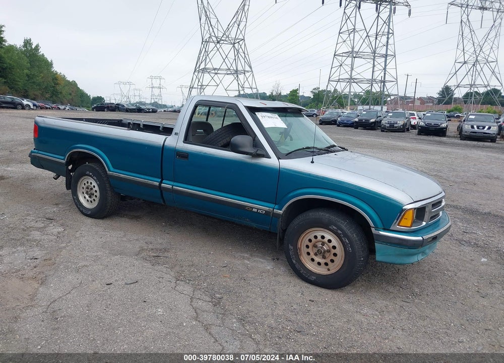 1995 CHEVROLET S TRUCK S10 VIN: 1GCDT14W5SK120025