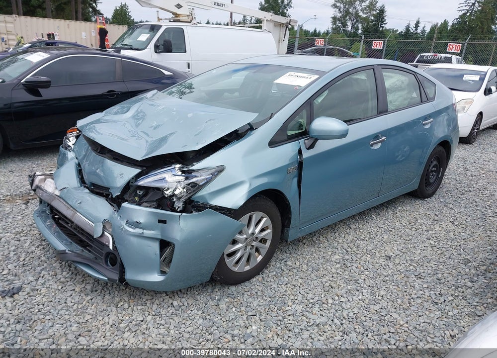 2014 TOYOTA PRIUS PLUG-IN ADVANCED VIN: JTDKN3DP0E3063401