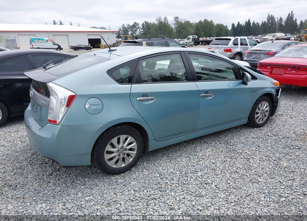 2014 TOYOTA PRIUS PLUG-IN ADVANCED VIN: JTDKN3DP0E3063401