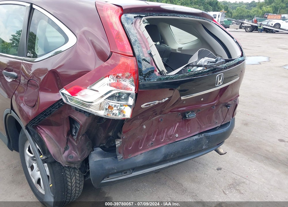 2012 HONDA CR-V LX VIN: 5J6RM3H30CL031015