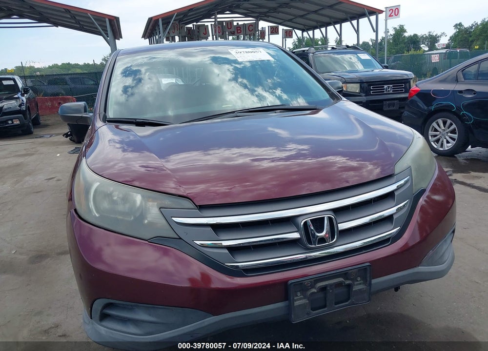 2012 HONDA CR-V LX VIN: 5J6RM3H30CL031015