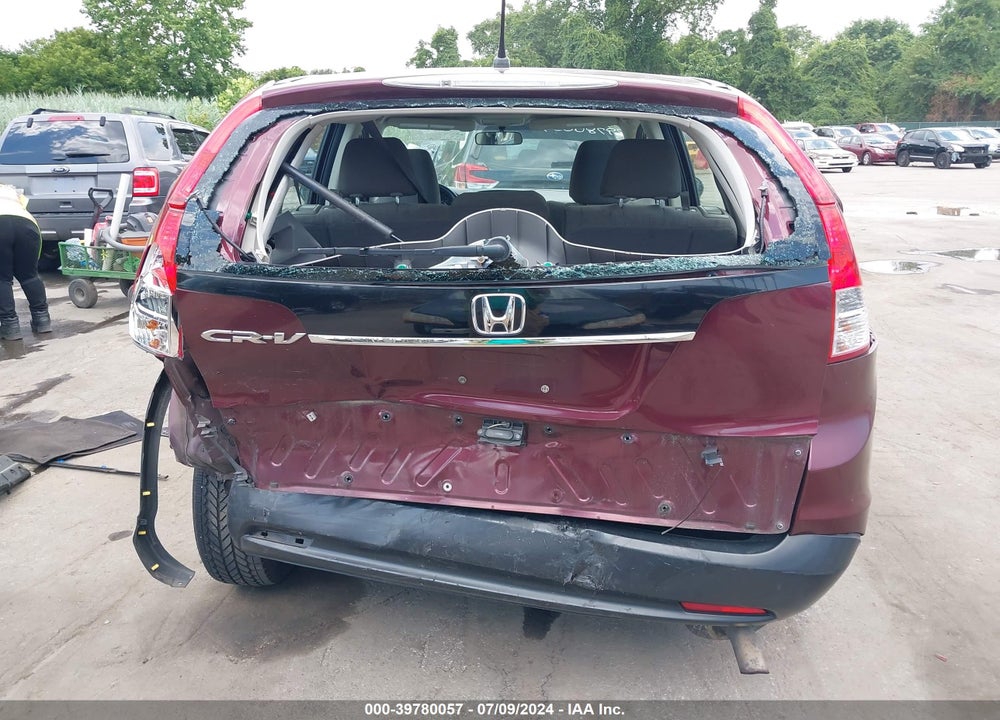 2012 HONDA CR-V LX VIN: 5J6RM3H30CL031015