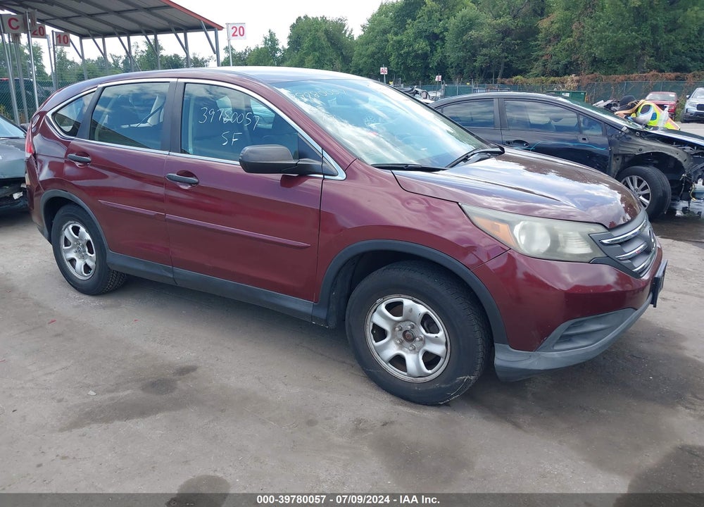 2012 HONDA CR-V LX VIN: 5J6RM3H30CL031015