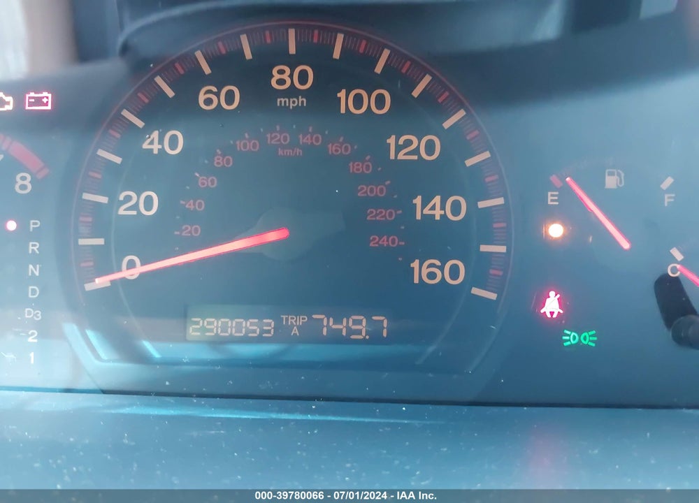 2005 HONDA ACCORD 2.4 EX VIN: 1HGCM72625A013430