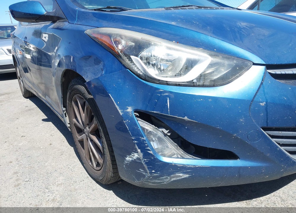 2015 HYUNDAI ELANTRA SE VIN: KMHDH4AE4FU355116