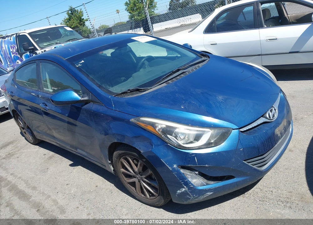 2015 HYUNDAI ELANTRA SE VIN: KMHDH4AE4FU355116
