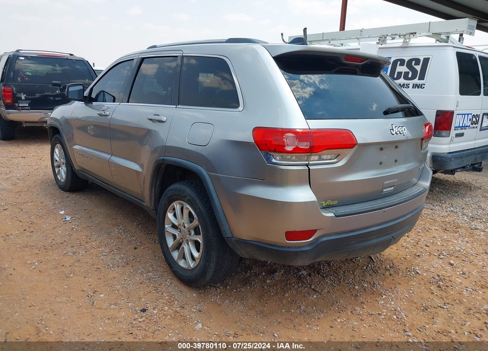 2014 JEEP GRAND CHEROKEE LAREDO VIN: 1C4RJEAG0EC542654