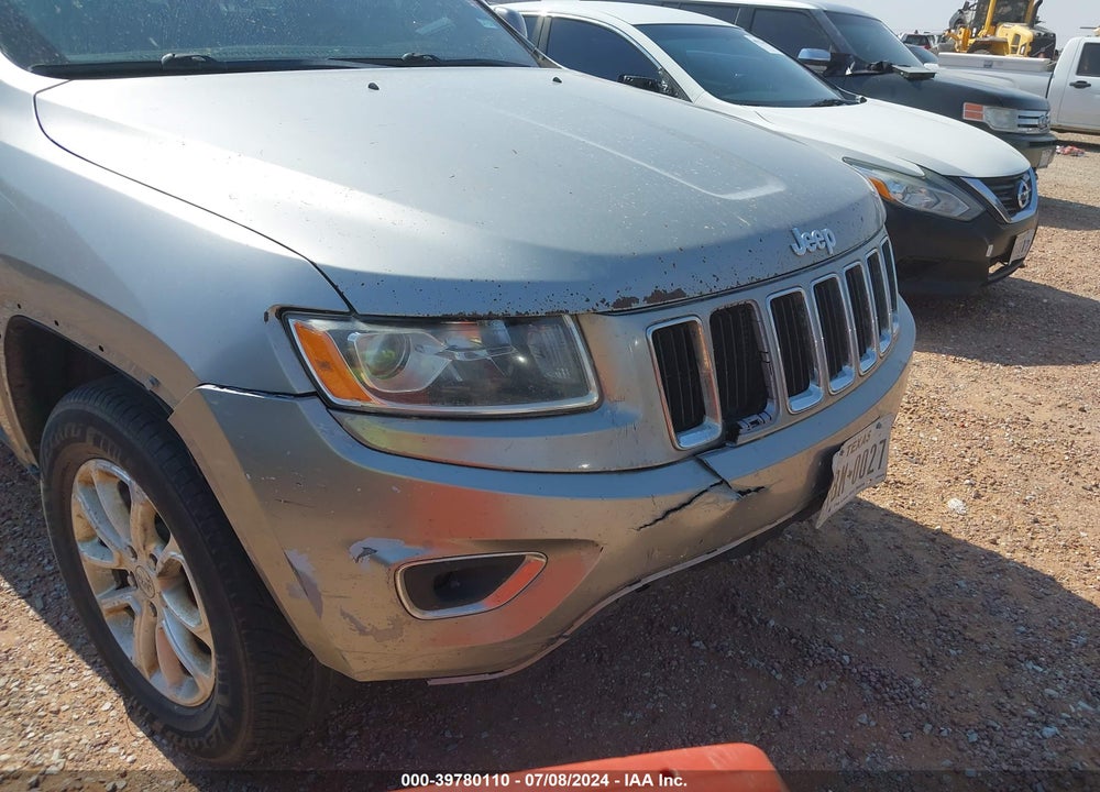 2014 JEEP GRAND CHEROKEE LAREDO VIN: 1C4RJEAG0EC542654