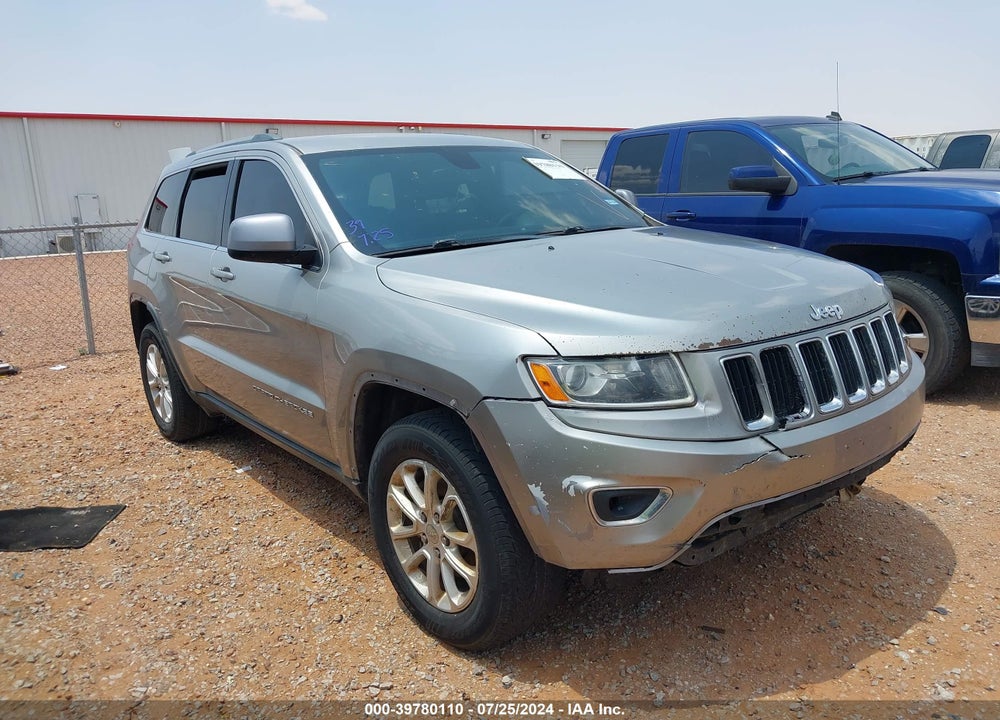 2014 JEEP GRAND CHEROKEE LAREDO VIN: 1C4RJEAG0EC542654