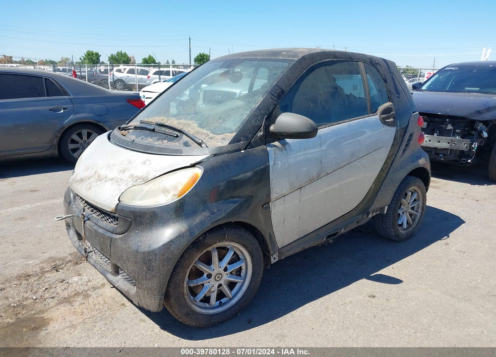 2008 SMART FORTWO PASSION/PURE VIN: WMEEJ31X88K098373