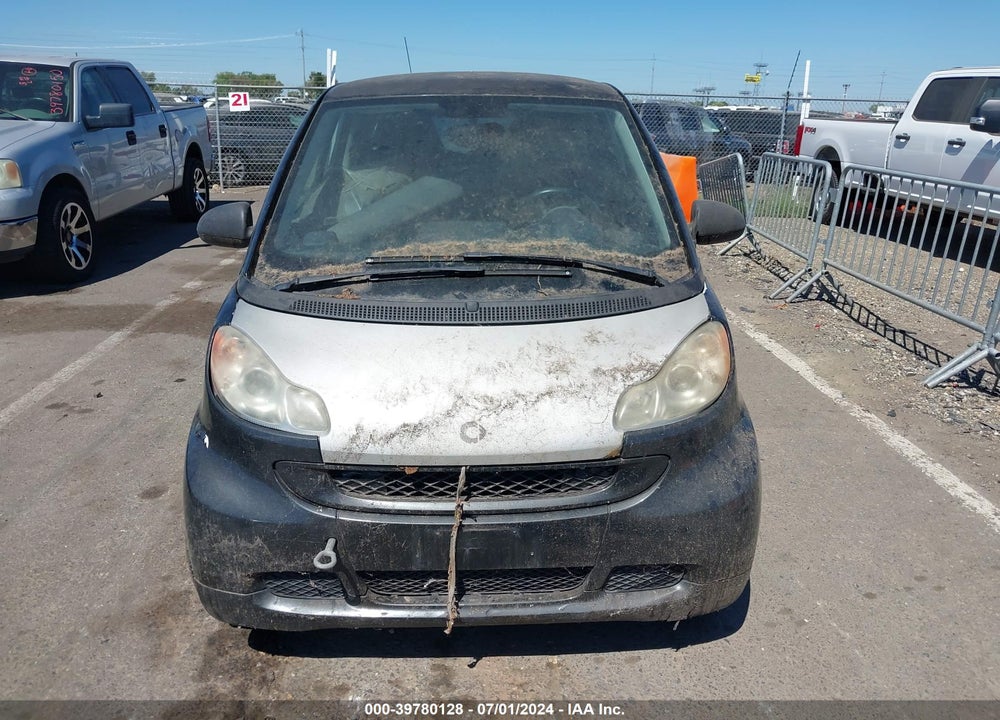 2008 SMART FORTWO PASSION/PURE VIN: WMEEJ31X88K098373