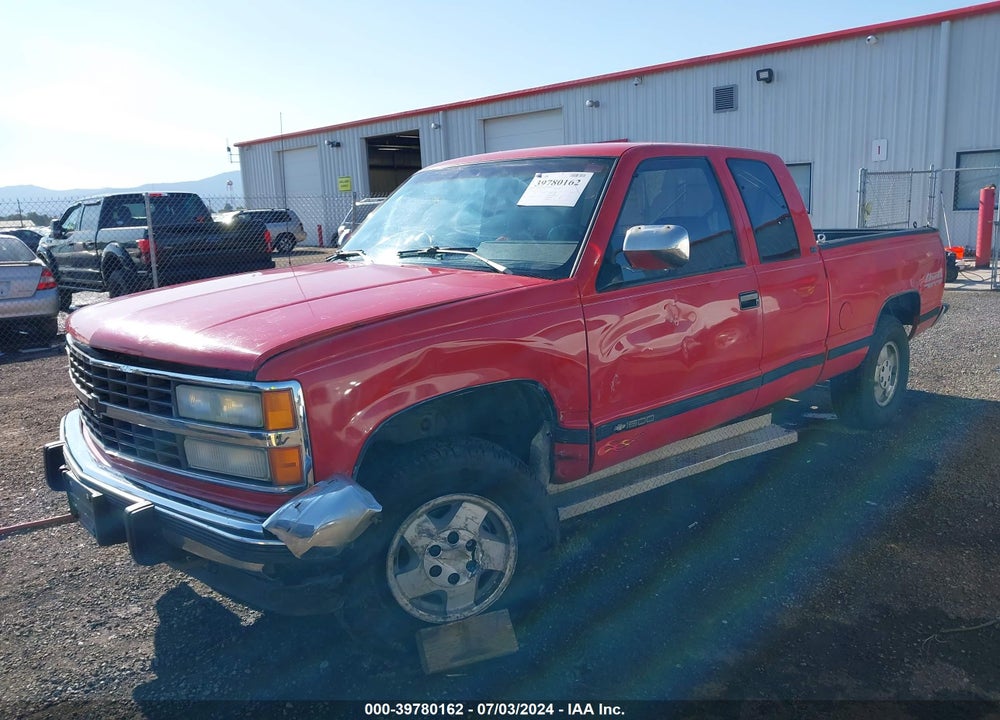 1992 CHEVROLET GMT-400 K1500 VIN: 2GCEK19Z7N1214454