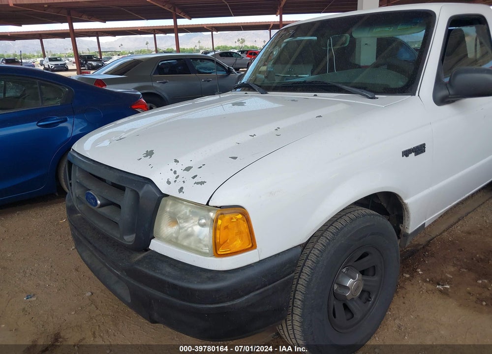 2004 FORD RANGER XL/XLT VIN: 1FTYR10D54PB52662
