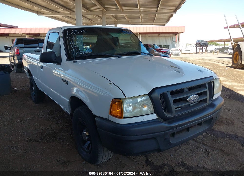 2004 FORD RANGER XL/XLT VIN: 1FTYR10D54PB52662