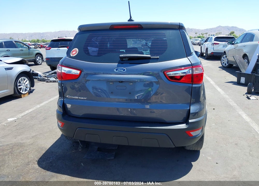 2021 FORD ECOSPORT S VIN: MAJ3S2FE2MC452337