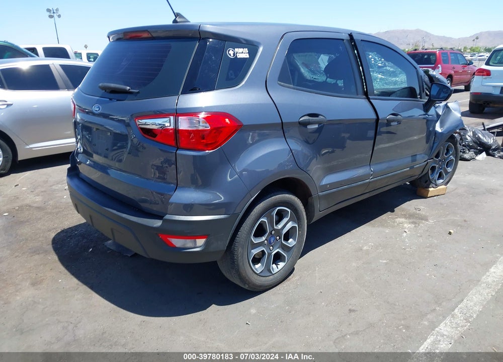 2021 FORD ECOSPORT S VIN: MAJ3S2FE2MC452337
