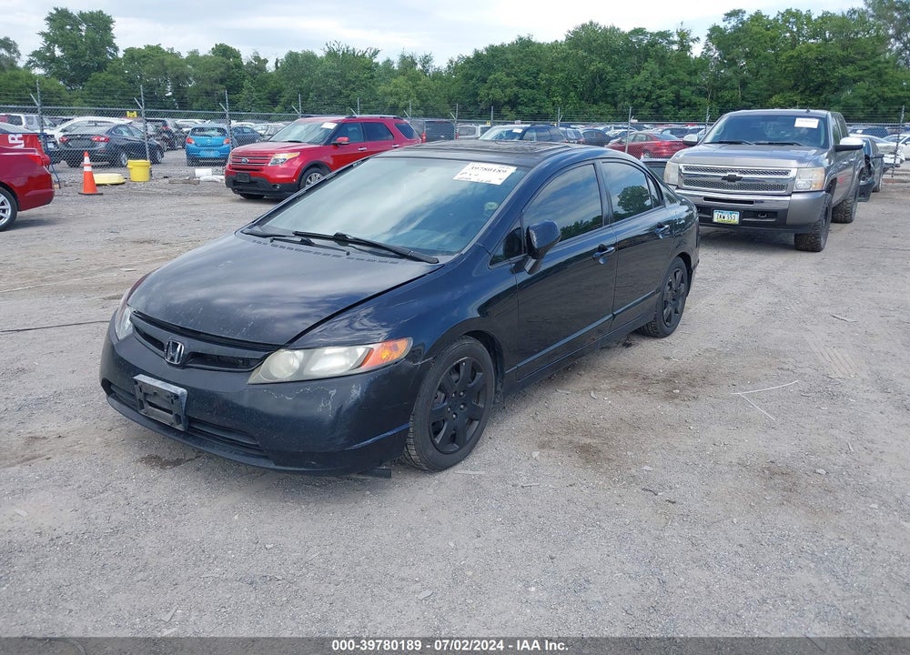 2008 HONDA CIVIC LX VIN: 2HGFA16538H356127