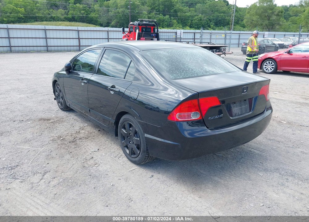2008 HONDA CIVIC LX VIN: 2HGFA16538H356127