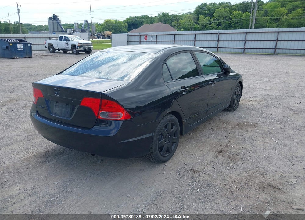 2008 HONDA CIVIC LX VIN: 2HGFA16538H356127