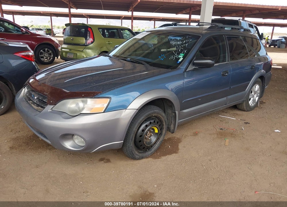 2005 SUBARU OUTBACK 2.5I VIN: 4S4BP61C657340957
