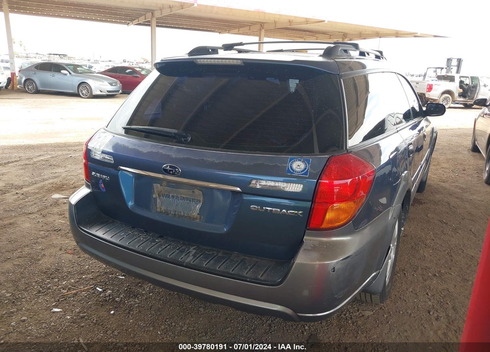 2005 SUBARU OUTBACK 2.5I VIN: 4S4BP61C657340957