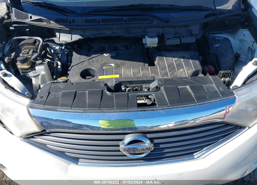 2011 NISSAN QUEST SL VIN: JN8AE2KP8B9004036