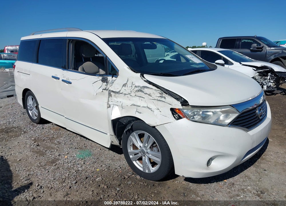 2011 NISSAN QUEST SL VIN: JN8AE2KP8B9004036