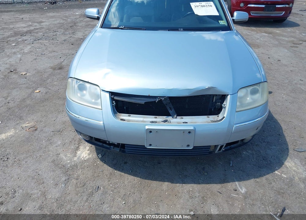 2003 VOLKSWAGEN PASSAT GLS VIN: WVWVD63B93E377296