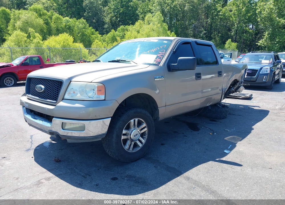 2004 FORD F-150 XLT VIN: 1FTRW12W54KC47828