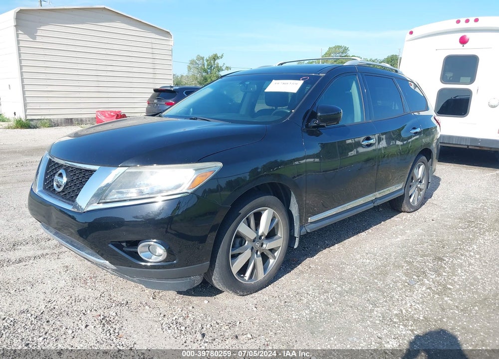 2014 NISSAN PATHFINDER PLATINUM VIN: 5N1AR2MNXEC608007