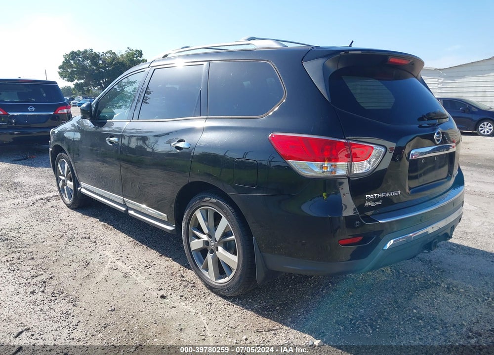 2014 NISSAN PATHFINDER PLATINUM VIN: 5N1AR2MNXEC608007