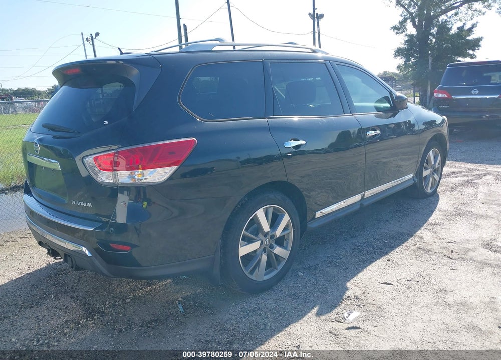 2014 NISSAN PATHFINDER PLATINUM VIN: 5N1AR2MNXEC608007