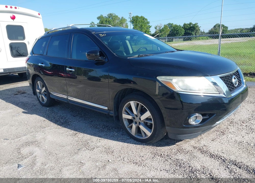 2014 NISSAN PATHFINDER PLATINUM VIN: 5N1AR2MNXEC608007